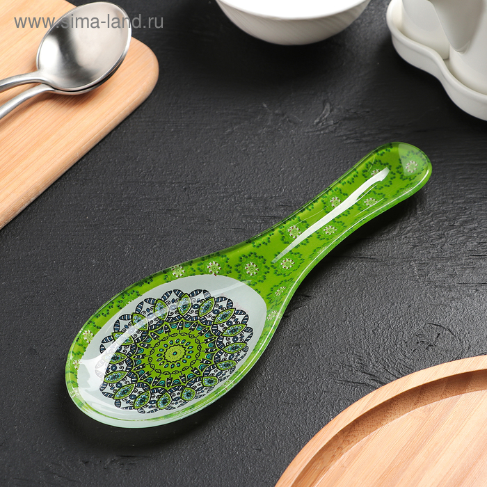 Подставка под ложку Доляна «Каям», 21×7,5×1,4 см - Фото 1