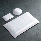 Набор для суши из стекла Доляна «Саката», 3 предмета: соусники 8×2 см, 8×6 см, подставка 25×15×2 см - Фото 3