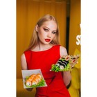 Набор для суши Доляна «Сет», 3 предмета: соусники 8×2 см, 8×6 см, подставка 25×15×2 см, стекло - Фото 9