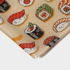 Набор для суши Доляна «Сет», 3 предмета: соусники 8×2 см, 8×6 см, подставка 25×15×2 см, стекло - Фото 5