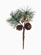 Еловая ветка новогодняя «Зимнее волшебство. Грёзы», 15 см 4301743