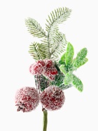 Еловая ветка декоративная «Зимнее волшебство. Очарование», 15 см - Фото 5