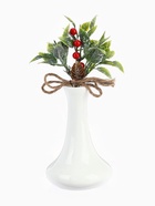 Еловая ветка декоративная «Зимнее волшебство. Очарование», 16 см - Фото 6