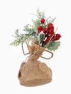 Новогодняя композиция на стол «Зимнее волшебство. Очарование», в мешочке, 17 см 4306297