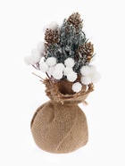 Новогодняя композиция на стол «Зимнее волшебство. Очарование», в мешочке, 22 см - фото 60084670