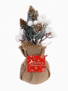 Новогодняя композиция на стол «Зимнее волшебство. Очарование», в мешочке, 22 см - фото 60084673