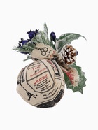 Новогодняя композиция на стол «Зимнее волшебство. Очарование» в мешочке, черника, шишка, 14 см - Фото 5