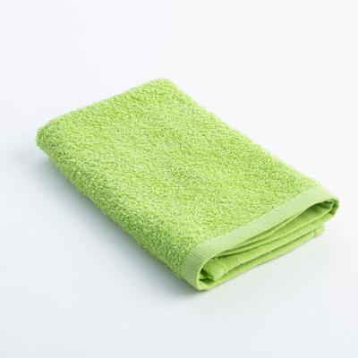 Полотенце махровое Экономь и Я 30х30 см, цв. ярко-зелёный, 340 г/м²