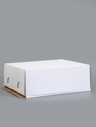 Кондитерская упаковка, коробка для десертов и тортов, 28×28×10 см