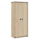 Шкаф 2-х дверный «Валенсия», 910 × 520 × 2090 мм, цвет дуб сонома - Фото 1