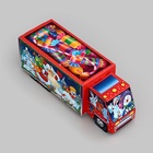 Подарочная новогодняя коробка «Сладкоежка», фура, 26×8.7×8.3 см - Фото 3