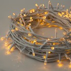УЦЕНКА Гирлянда «Нить», 20 м, IP20, 200 LED, 220 В, 8 режимов, белая нить, свечение белое 4539773 - фото 3622648