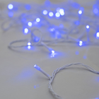 УЦЕНКА Гирлянда «Нить», 5 м, 50 LED, 220 В, 8 режимов, свечение синее - Фото 2
