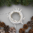 Гирлянда «Нить» 5 м, IP20, белая нить, 50 LED, свечение зелёное, 8 режимов, 220 В, УЦЕНКА - Фото 7