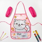 Фартук с нарукавниками детский Этель «Hello cat», 49×39 см - Фото 6