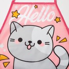 Фартук с нарукавниками детский Этель "Hello cat", 49 х 39 см - фото 8479404