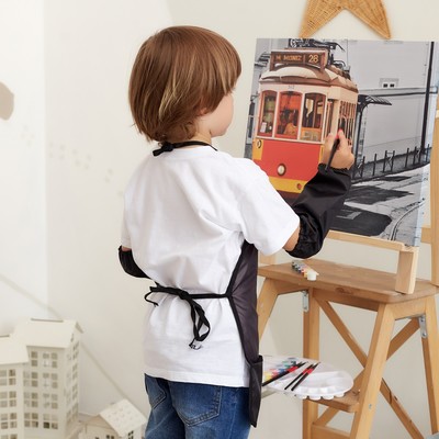 Фартук детский с нарукавниками «Этель» Little man, 49×39 см