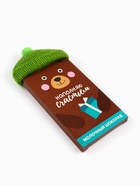 Шоколад новогодний молочный «Наполняю счастьем»: в шапочке, 70 г - Фото 3