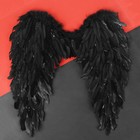 Крылья ангела, 60 × 57 см, цвет чёрный - Фото 1