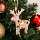 Елочная игрушка «Олень с колокольчиками», МИКС - Фото 1