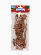 Бусы на ёлку «Объёмные звёзды», длина 2.7 м, бронзовые 4196424 Бусы на ёлку «Объёмные звёзды», длина 2.7 м, бронзовые 4196424