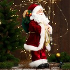 Дед Мороз "В красной шубке, с фонарём" 45 см - фото 3838385