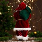 Дед Мороз "В красной шубке, с фонарём" 45 см - фото 3838386