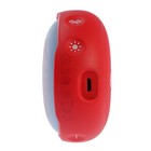 Портативная колонка JBL JR POP, bluetooth/AUX/3 Вт, 400 мАч, красно-синяя - Фото 5