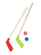 Набор для игры в хоккей (клюшка 2 шт., ворота, шайба, мяч), цвет МИКС - Фото 23