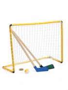 Набор для игры в хоккей (клюшка 2 шт., ворота, шайба, мяч), цвет МИКС - Фото 6