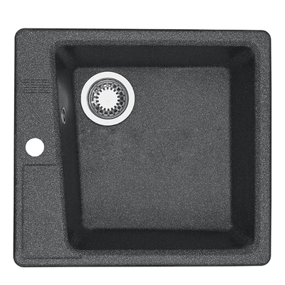 Мойка для кухни из литого мрамора AQUATON Парма квадратная графит 1A713032PM210