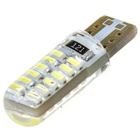 Лампа светодиодная Skyway T10 (W5W), 12 В, 24 SMD диодов, без цоколя, S08201112