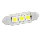 Лампа светодиодная Skyway T11 (C5W), 12 В, 3 SMD диода, c цоколем 36 мм, S08201166 4538308 - фото 8852677