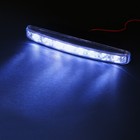 Дневные ходовые огни Skyway, 12 В, 8 диодов, Safety, 55×40×15 мм, набор 2 шт. - Фото 2