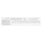 Шильдик металлопластик SW 4WD FRED'S ACCESSORIES серый, наклейка, 140*25 мм , SNO.95 GREY - фото 109835382