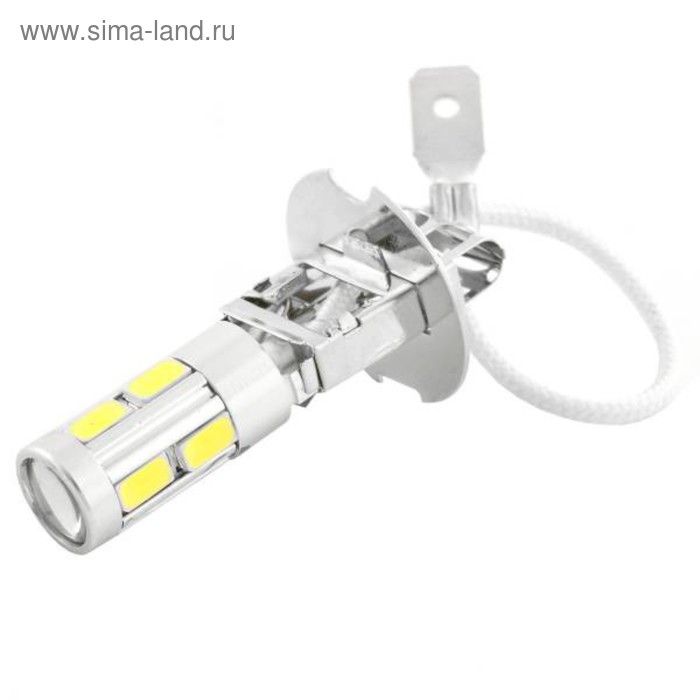Лампа светодиодная Skyway H3, 12 В, 9 SMD диодов, с линзой, S08201012 - Фото 1
