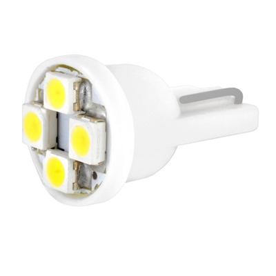 Лампа светодиодная Skyway T10 (W5W), 12 В, 4 SMD диодов, без цоколя, S08201119