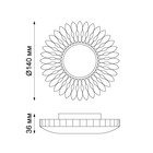 Светильник PATTERN, 50 Вт, GU10, цвет белый, d=65мм - Фото 3