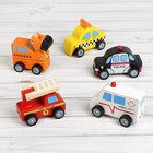 Детская деревянная игрушка «Автомобили» МИКС - Фото 2