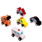 Детская деревянная игрушка «Автомобили» МИКС - Фото 6