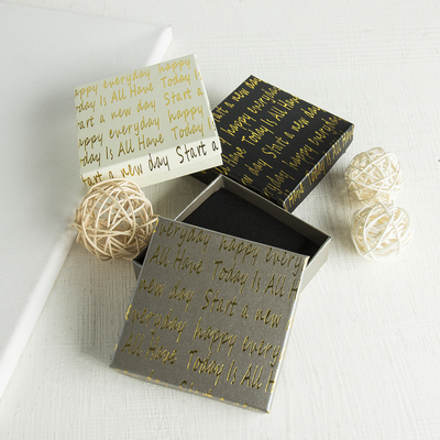 Коробочка подарочная под набор «Курсив», 9×9 (размер полезной части 8.3×8.3 см), МИКС