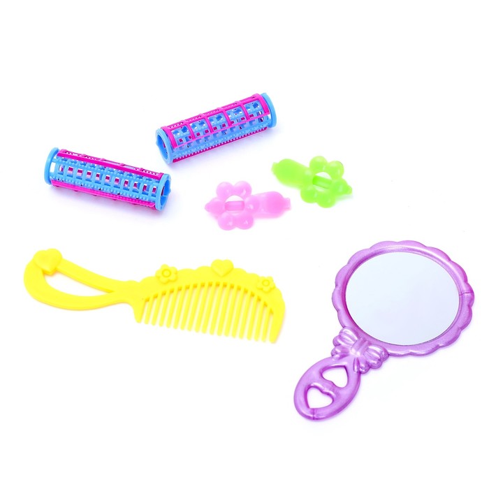 Кукла-манекен для создания причёсок «Стилист» с аксессуарами, МИКС 45505