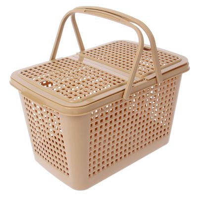 Корзина д/пикника"Мини" (355х230х200)(светло-корич.)(уп.18)