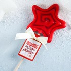 Леденец формовой «Подарок от Деда Мороза», гранат, 30 г - Фото 1