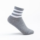 Носки детские, цвет серый, размер 20-22 - фото 8853078
