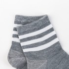 Носки детские, цвет серый, размер 20-22 - Фото 3