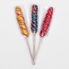 Карамель леденцовая новогодняя Lenco, «Спираль», со вкусом дыня, малина, бабл-гам, 15 г - Фото 2