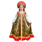 Русский народный костюм «Рябинушка» для девочки, р. 28, рост 98-104 см - Фото 1
