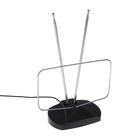 Антенна комнатная, цифровая, пассивная, 12 дБи, UHF, VHF, 4 уровня, усы 80 см, - Фото 2
