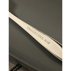 Вилка столовая из нержавеющей стали Доляна «Таун», h=20.5 см, толщина 2 мм, цвет серебряный - Фото 5